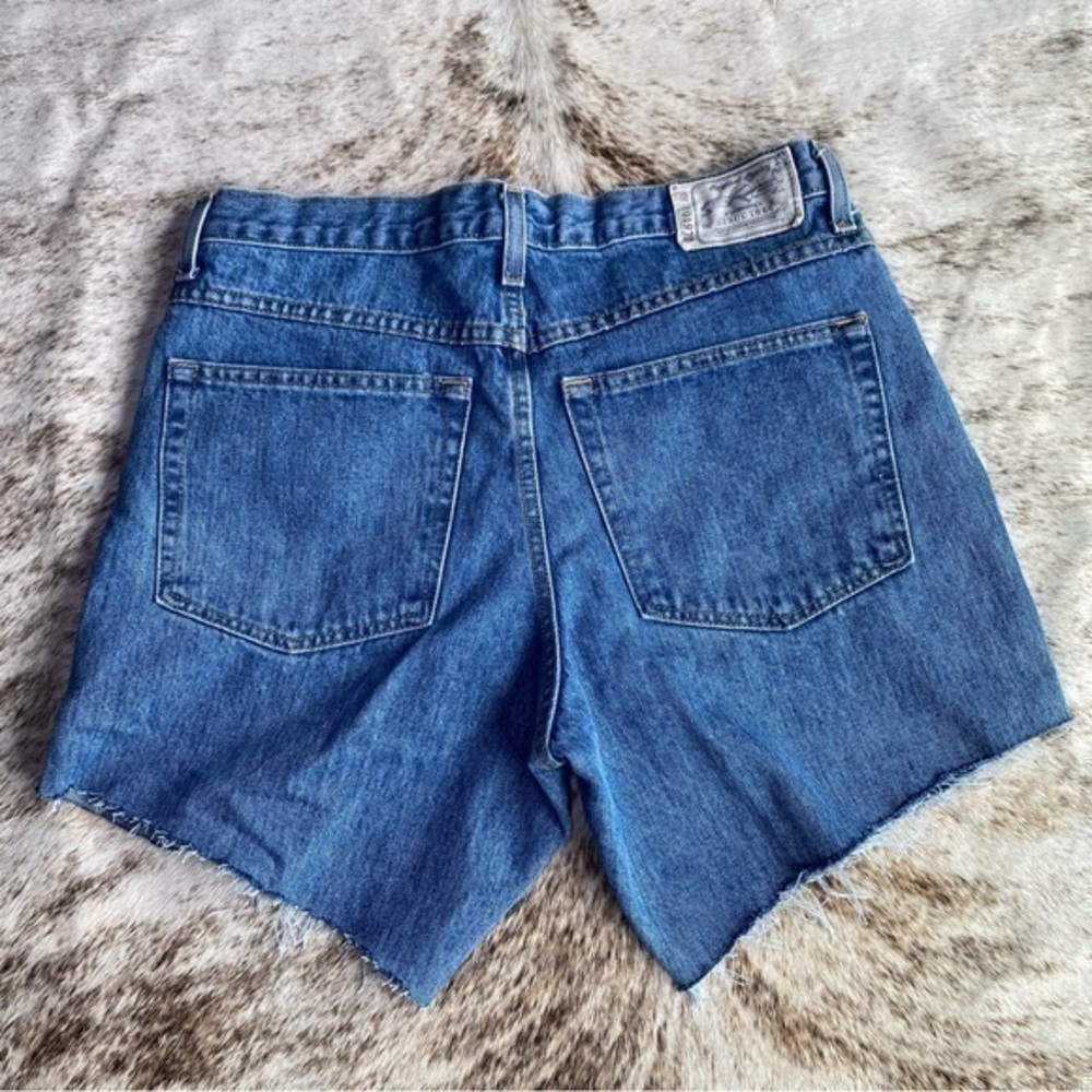 Red Head Vintage Women’s Cut Off Denim Daisy Duke High Waist Short Shorts 34